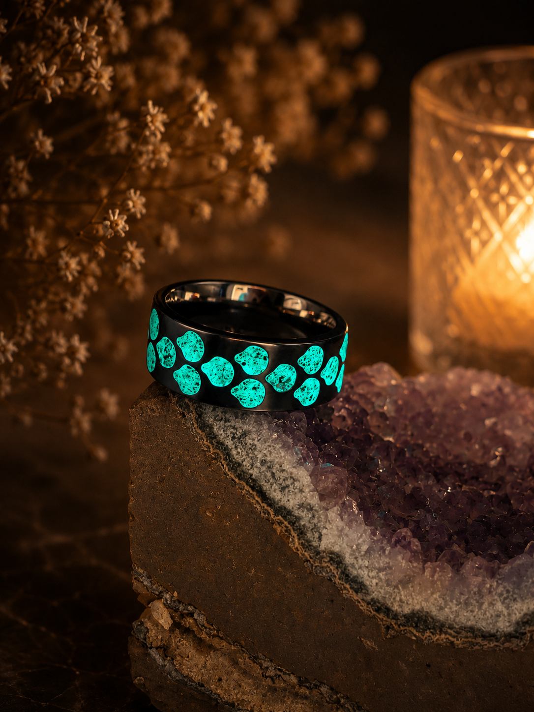 Dragon Titanium Aqua Glow 8mm