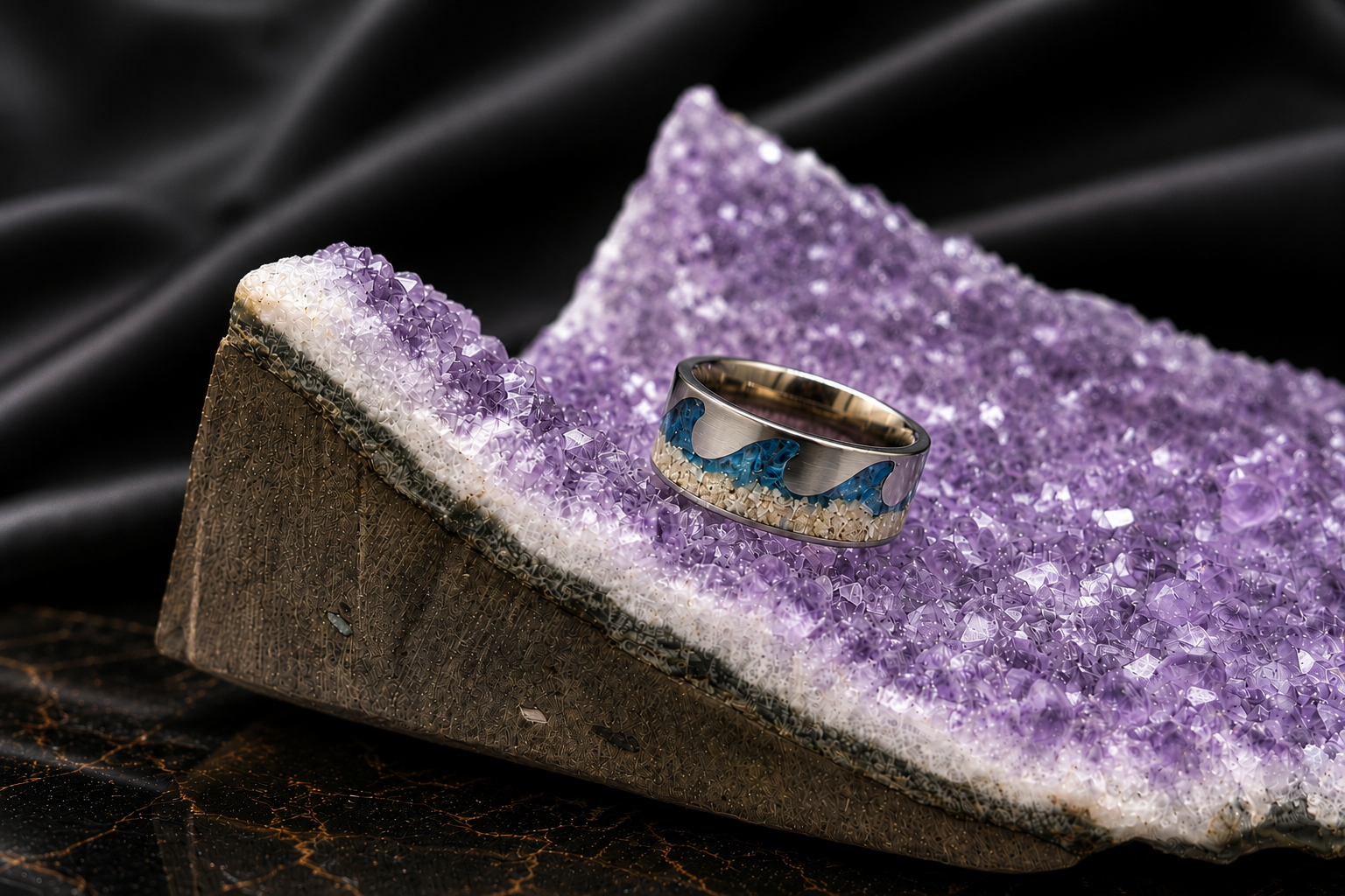 Titanium Blue Apatite example