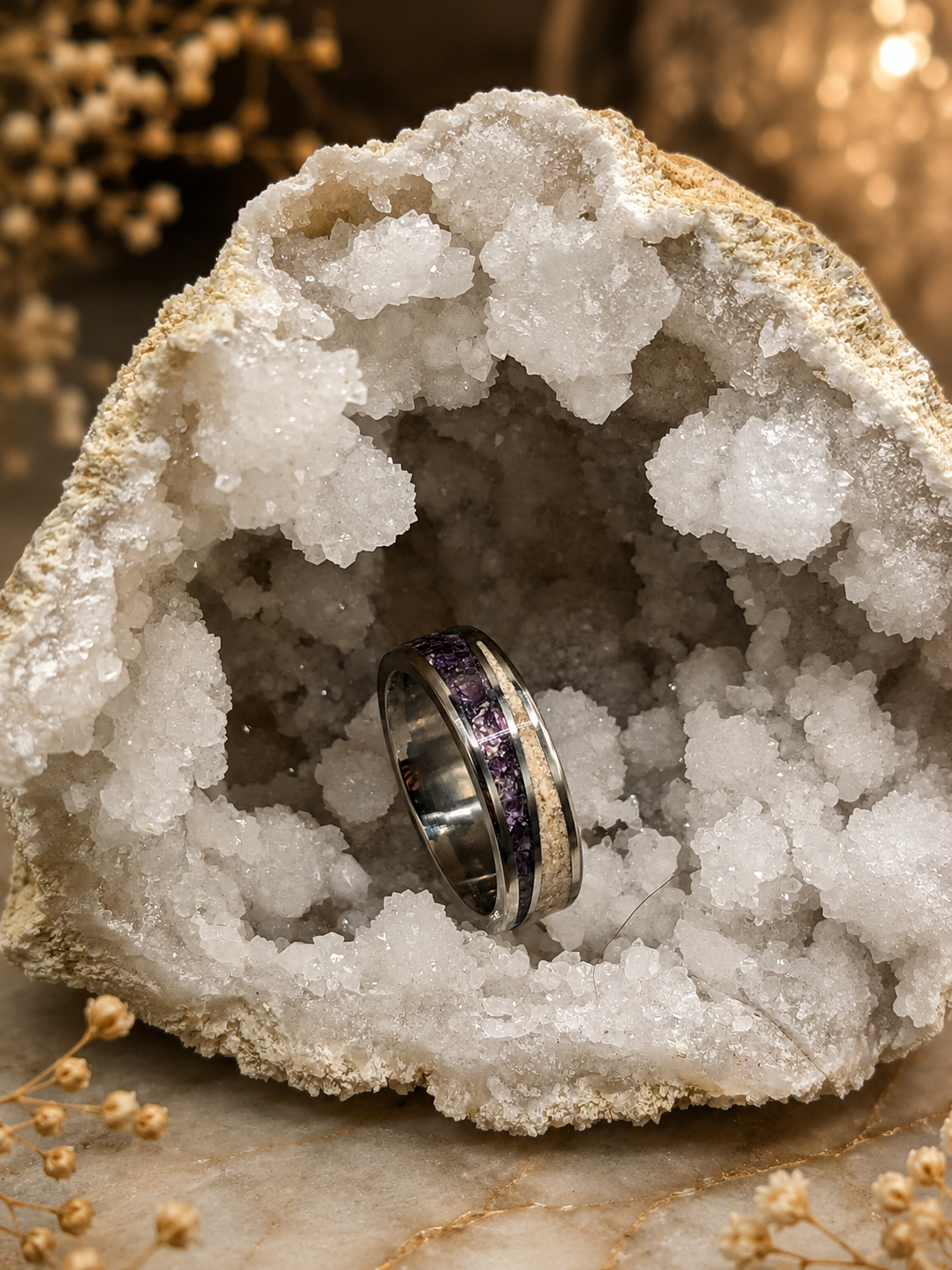 Titanium Amethyst example