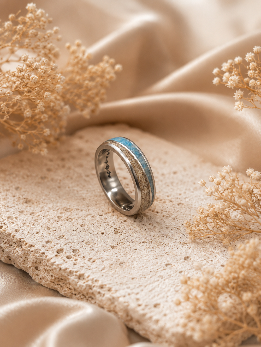 Titanium Blue Opal example